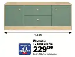 Conforama Meuble tv haut sophia offre