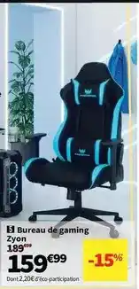 Conforama Bureau de gaming zyon offre