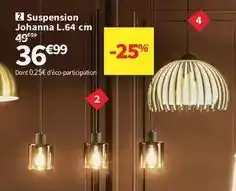 Conforama Suspension offre