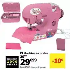 Conforama Shell - machine à coudre offre
