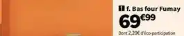 Conforama Bas four fumay offre