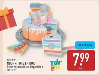 ALDI Nourriture en bois offre