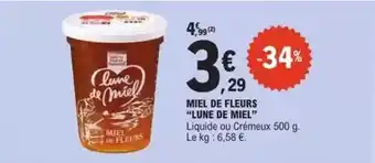 E.Leclerc Lune de miel - miel de fleurs offre