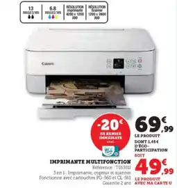 Super U Imprimante multifonction offre