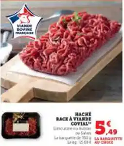 Super U Hache back a viande covial offre