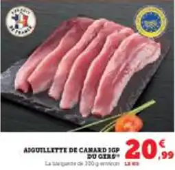 Super U Adguillette de canard igp du girs offre