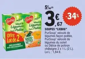 E.Leclerc Liebig - soupes offre