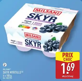 ALDI Skyr myrtille offre