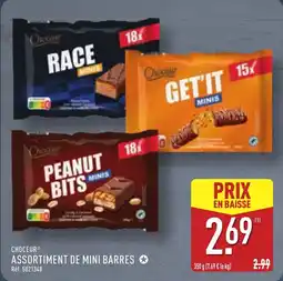 ALDI Assortiment de mini barres offre