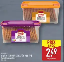 ALDI Biscotto biscuits pour le café ou le thé offre