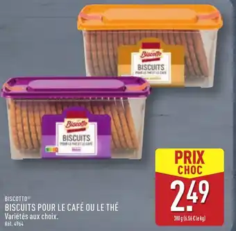 ALDI Biscotto biscuits pour le café ou le thé offre