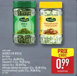 ALDI Herbes en bocal offre