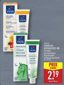 ALDI Vitalis pommade réparatrice offre