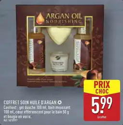 ALDI Coffret soin huile d'argan offre