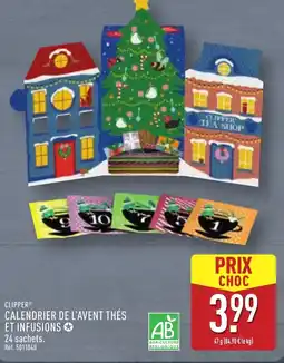 ALDI Calendrier de l'avent thés et infusions offre