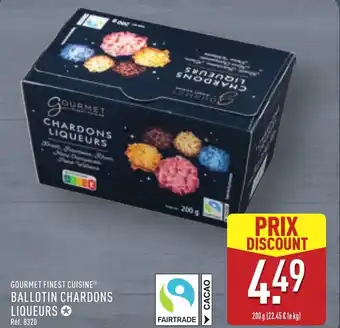 ALDI Ballotin chardons liqueurs offre