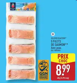 ALDI Golden seafood 5 filets de saumon offre