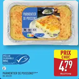 ALDI Parmentier de poissons offre