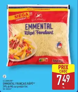 ALDI Emmental français rapé offre