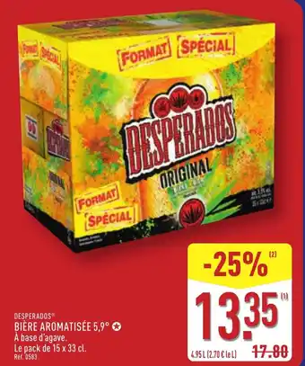Desperados bière aromatisée 5,9°
