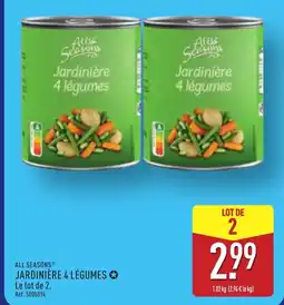 ALDI Jardinière 4 légumes offre