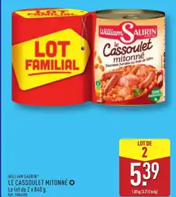 ALDI Le cassoulet mitonné offre