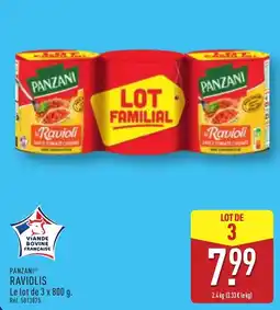 ALDI Panzaniⓡ raviolis offre