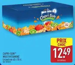 ALDI Capri-sun multivitaminé offre