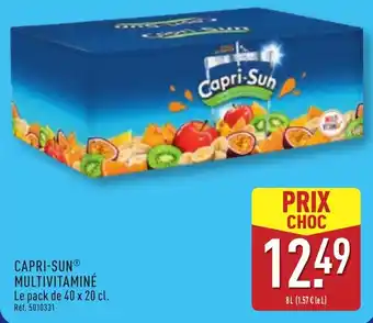 ALDI Capri-sun multivitaminé offre