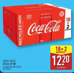 ALDI Coca-colaⓡ regular offre