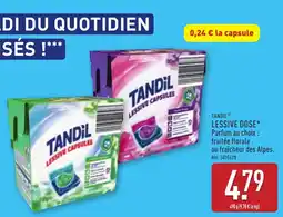 ALDI Tandil lessive dose offre