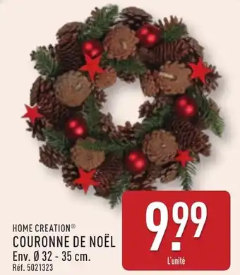 ALDI Couronne de noël offre