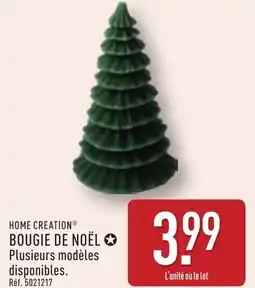 ALDI Bougie de noël offre