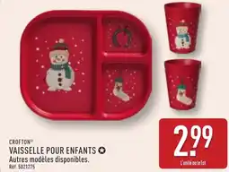 ALDI Vaisselle pour enfants offre