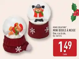 ALDI Mini boule à neige offre