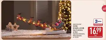 ALDI Scène de noël led offre