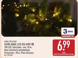 ALDI Guirlande led solaire offre