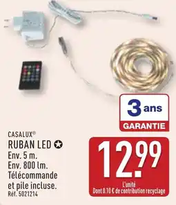 ALDI Casalux ruban led offre