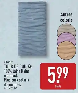 ALDI Crane tour de cou offre