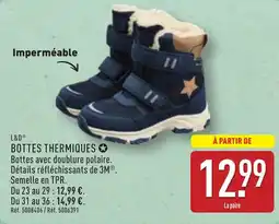 ALDI L&d bottes thermiques offre