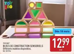 ALDI Toylino blocs de construction sensoriels offre