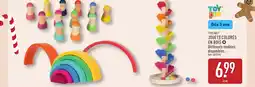ALDI Toylino jouets colorés en bois offre