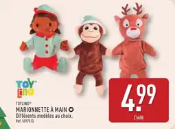 ALDI Toylino marionnette à main offre