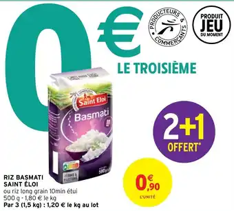 Intermarché Hyper Riz basmati Saint éloi offre