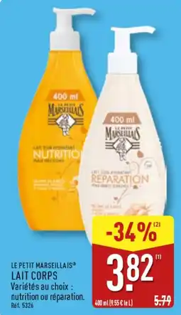 ALDI Lait corps offre