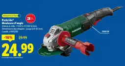 Lidl Parkside meuleuse d'angle offre