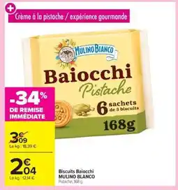 Carrefour Biscuits Baiocchi MULINO BIANCO offre
