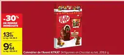 Carrefour CALENDRIER DE L'AVENT KITKAT offre
