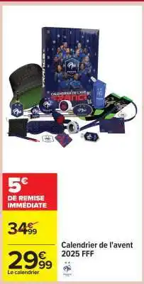 Calendrier de l'avent 2025 FFF