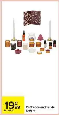 Carrefour Coffret calendrier de l'avent offre